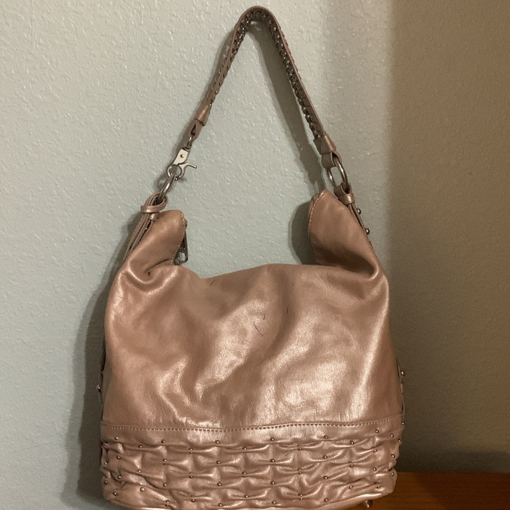 Bagley Marika, Champagne, Iridescent Shoulder Bag